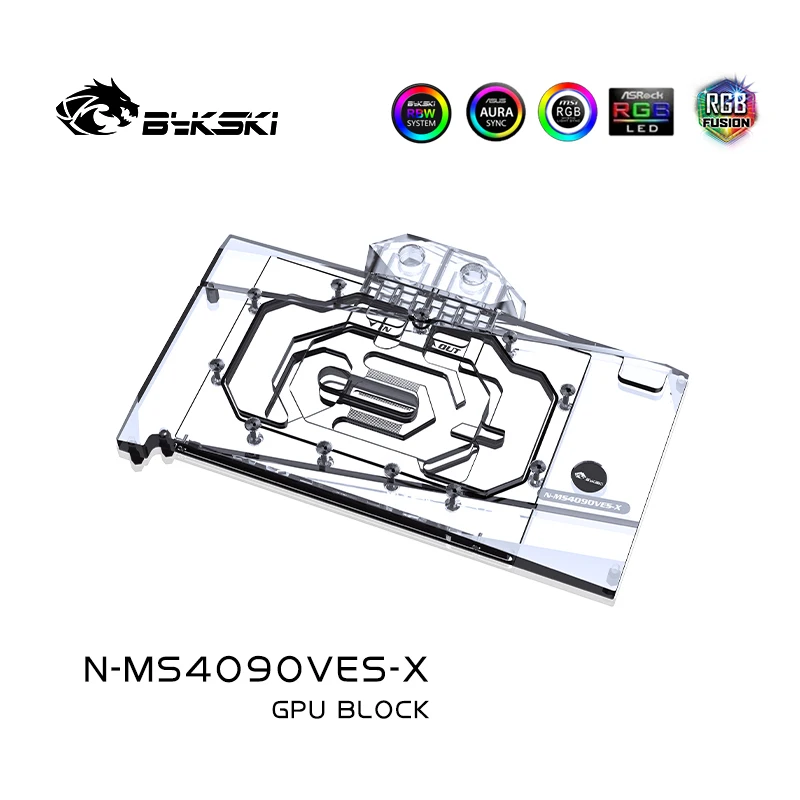Bykski GPU Block for MSI GeFor - Rtx 4090 Water Block ulasan dan harga