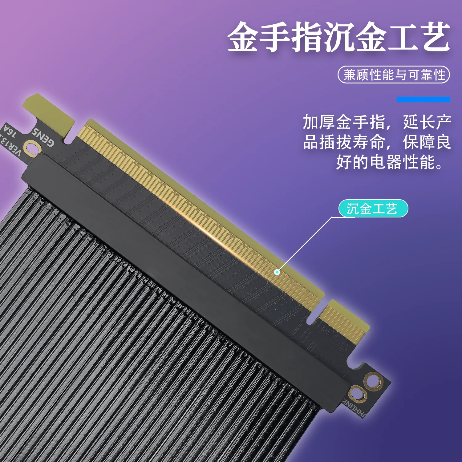 180 Degree High Speed PCIE 5.0 - Pcie 5.0 Gpu Riser Cable ulasan dan harga