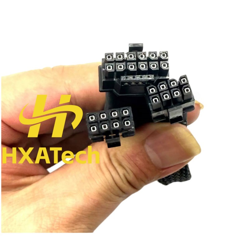HXATech-For mac pro 2019 new D - Dual 8Pin To 16Pin 12Vhpwr Cable ulasan dan harga