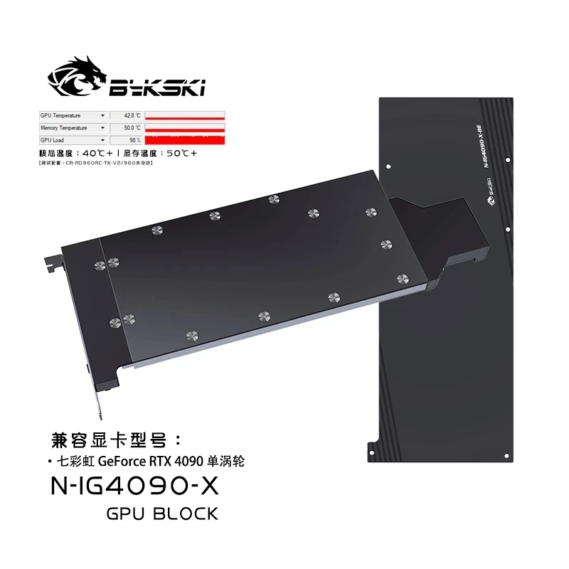 Bykski GPU Water Block for Col - Rtx 4090 Water Block ulasan dan harga
